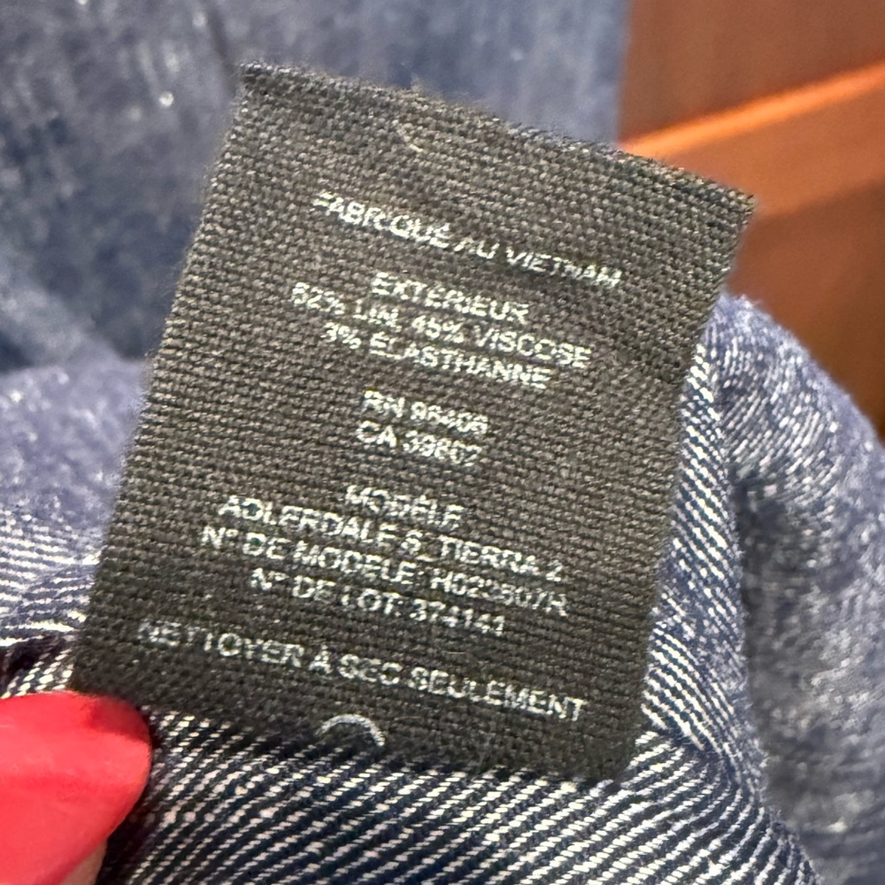 Theory EUC Sz 2 Sleeveless High-Low Hem Mini Dress in Heather Gray Blue (0741) - Picture 9 of 9